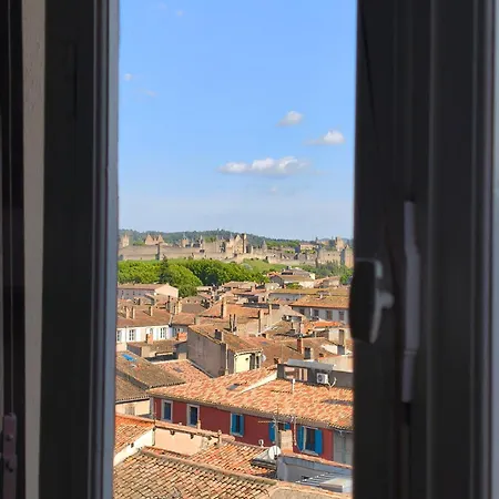 Апартаменти Le Mistral - Vue Imprenable Sur La Cite Medievale