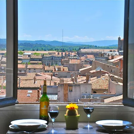 Le Mistral - Vue Imprenable Sur La Cite Medievale Каркассонн